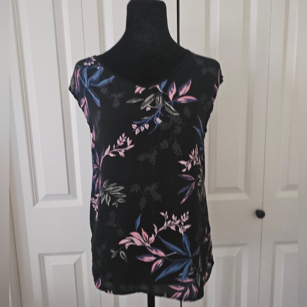 Reitmans Womens  Pink, Green, Black, Blue Cap Sleeve Blouse SZ XS